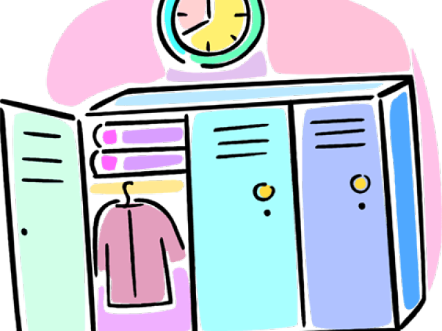 Licker Clipart School Locker - Licker Clipart School Locker (640x480)