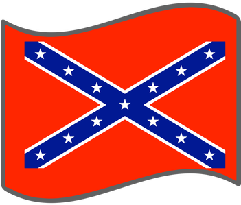 Britannialoyalist 9 0 Confederate Rebel Flag Icon By - Britannialoyalist 9 0 Confederate Rebel Flag Icon By (350x350)