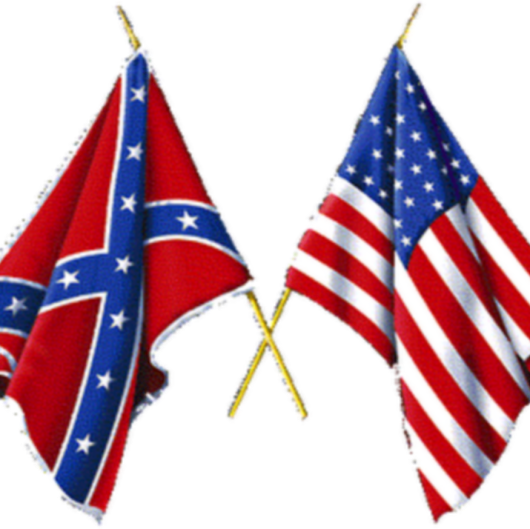 Jesus Christ Confederate Flag , Png Download - Jesus Christ Confederate Flag , Png Download (530x529)