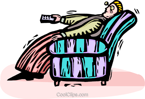 Person Sitting In A Chair With The Remote Royalty Free - Person Sitting In A Chair With The Remote Royalty Free (480x329)