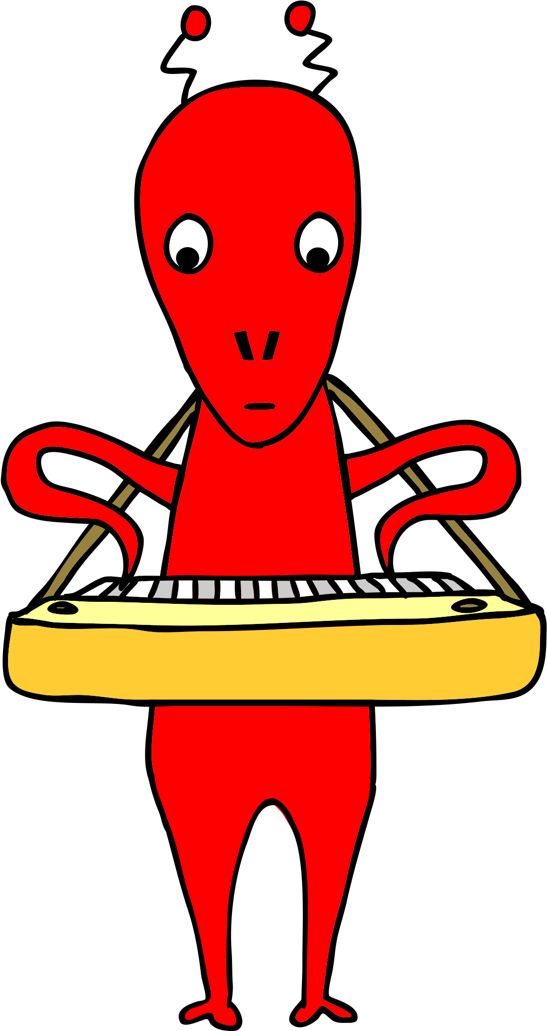 Transparent Download Alien Music Invasion Dryden Art - Transparent Download Alien Music Invasion Dryden Art (2048x2048)