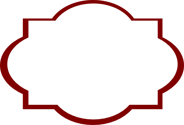 Frame Red Decorative Clip Art At Clker Com Vector Clip - Frame Red Decorative Clip Art At Clker Com Vector Clip (600x408)