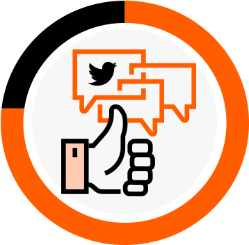 77% Of Twitter Users Feel More Positive About A Brand - 77% Of Twitter Users Feel More Positive About A Brand (365x365)
