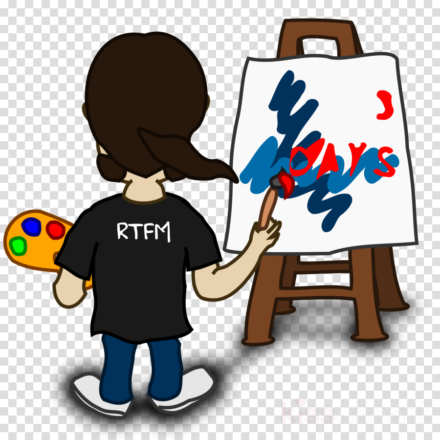 Painter Clipart Painting Clip Art - Painter Clipart Painting Clip Art (900x900)