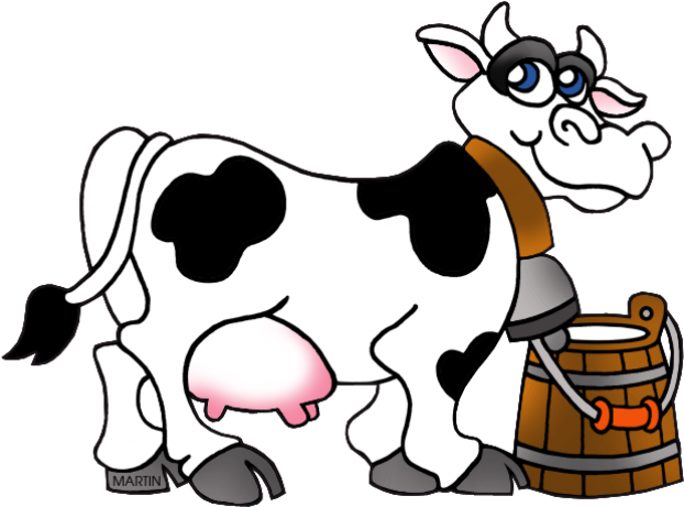 Farm Animals Clipart Dairy Farming - Farm Animals Clipart Dairy Farming (640x480)