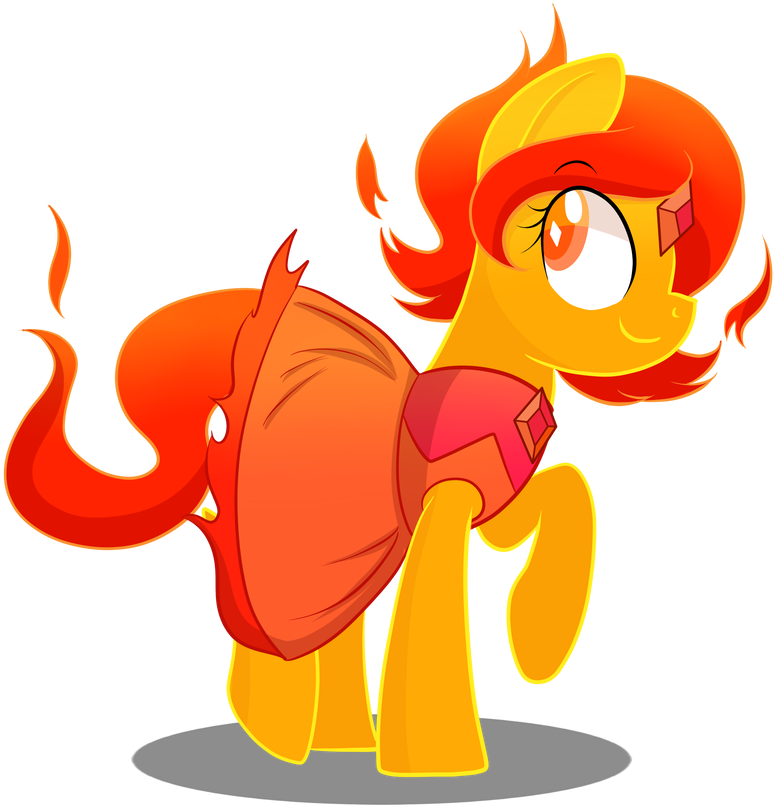 Vault Of Bones Flame Princess Pony By Melshow - Vault Of Bones Flame Princess Pony By Melshow (959x834)