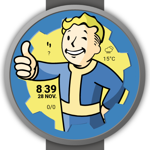 Vault Boy Watch Face Preview - Vault Boy Watch Face Preview (512x512)