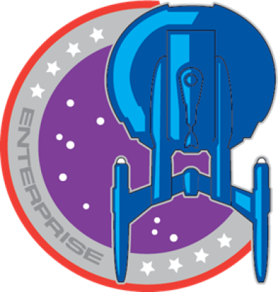Star Trek Enterprise Logo Vec - Star Trek Enterprise Logo Vec (400x421)
