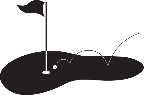 Golf Clip Hole In One - Golf Clip Hole In One (503x333)