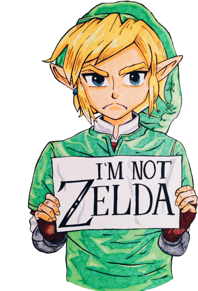 Zelda Is A Girl, The Princess Of Hyrule Link Is The - Zelda Is A Girl, The Princess Of Hyrule Link Is The (800x1000)