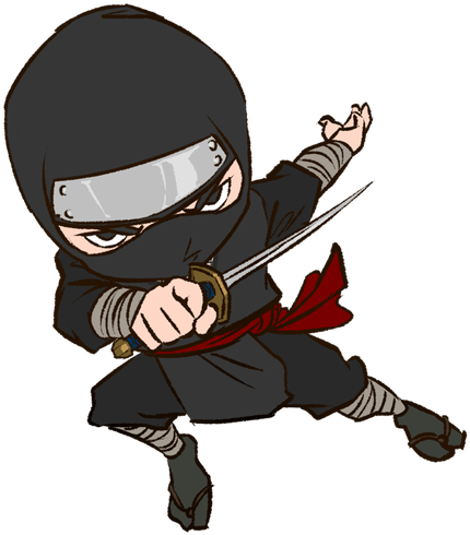 Ninja Clipart Killer - Ninja Clipart Killer (476x510)