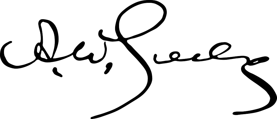 Greely A W Signature - Greely A W Signature (970x416)