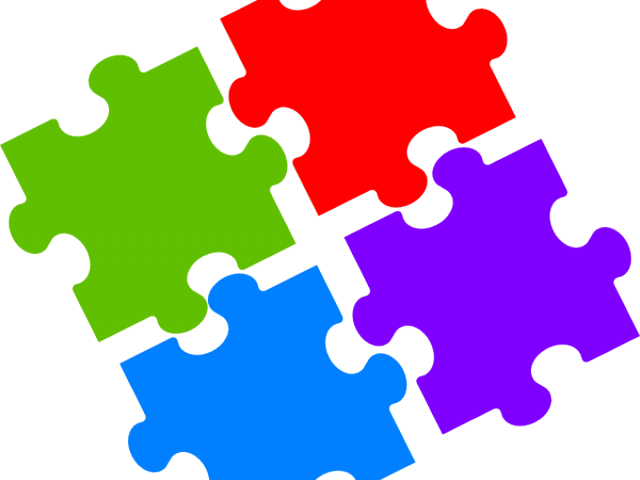 Puzzle Clipart Jigsaw - Puzzle Clipart Jigsaw (640x480)