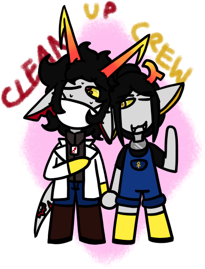 Clean Up Crew By Sereishere - Clean Up Crew By Sereishere (550x581)
