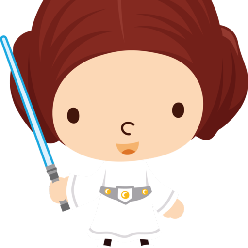 Princess Leia Clipart Hans Solo - Princess Leia Clipart Hans Solo (511x512)