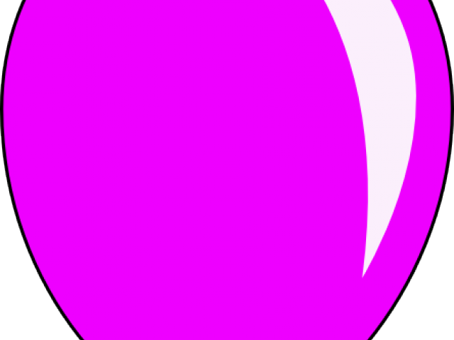 Violet Clipart Balloon - Violet Clipart Balloon (640x480)