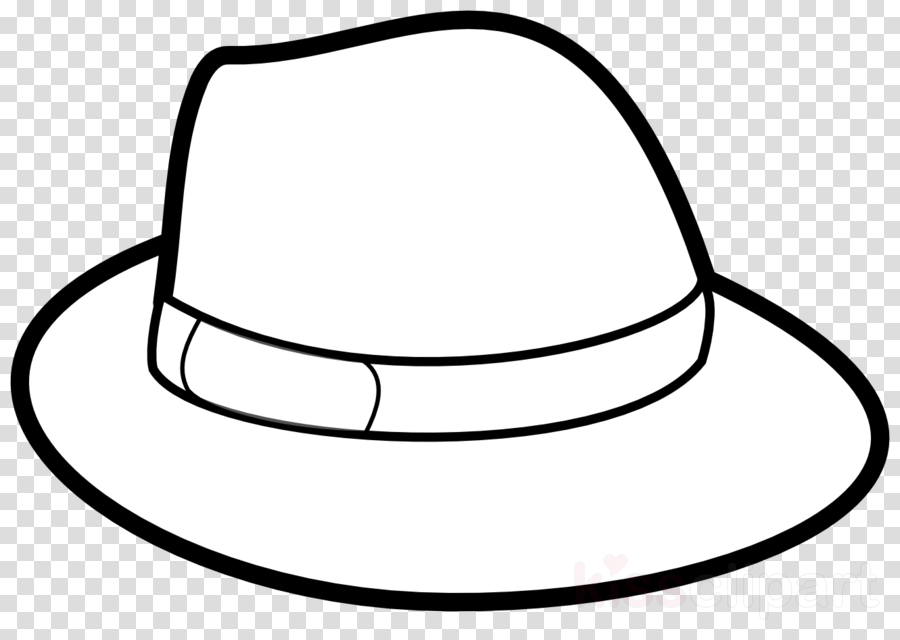 Hat Outline Png Clipart Top Hat Clip Art - Hat Outline Png Clipart Top Hat Clip Art (900x640)