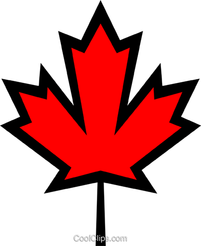 Canadian Maple Leaf Royalty Free Vector Clip Art Illustration - Canadian Maple Leaf Royalty Free Vector Clip Art Illustration (392x480)