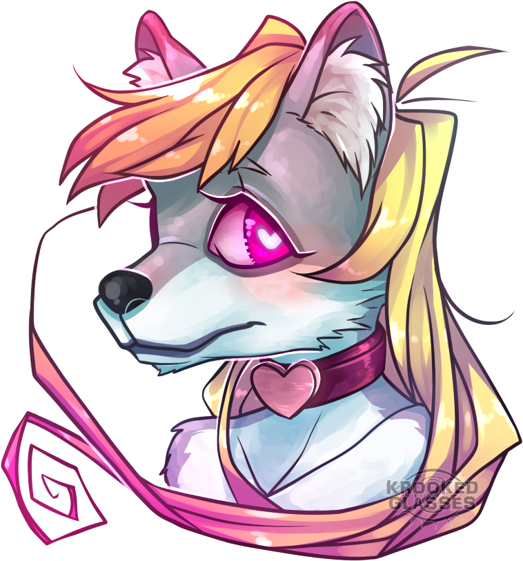 Vector Free Image Wof Bust By Krooked Glasses D - Vector Free Image Wof Bust By Krooked Glasses D (800x900)