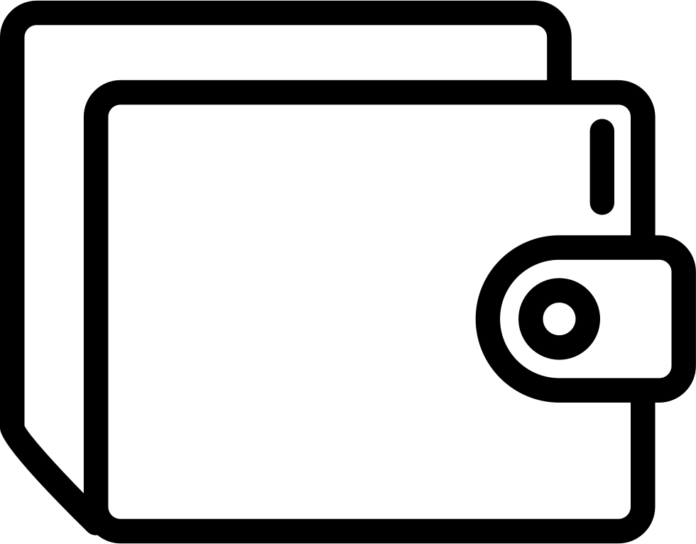 Wallet Outline In A Circle Comments - Wallet Outline In A Circle Comments (980x766)
