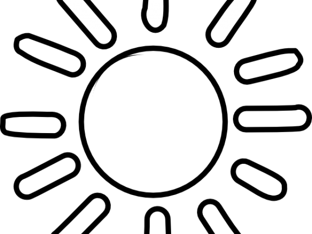Sunlight Clipart Outline Clipart - Sunlight Clipart Outline Clipart (640x480)