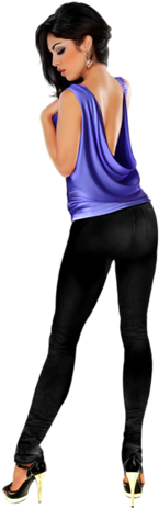 Tube Fille 5 Tube, Clip Art, Daughter, Illustrations - Tube Fille 5 Tube, Clip Art, Daughter, Illustrations (353x500)