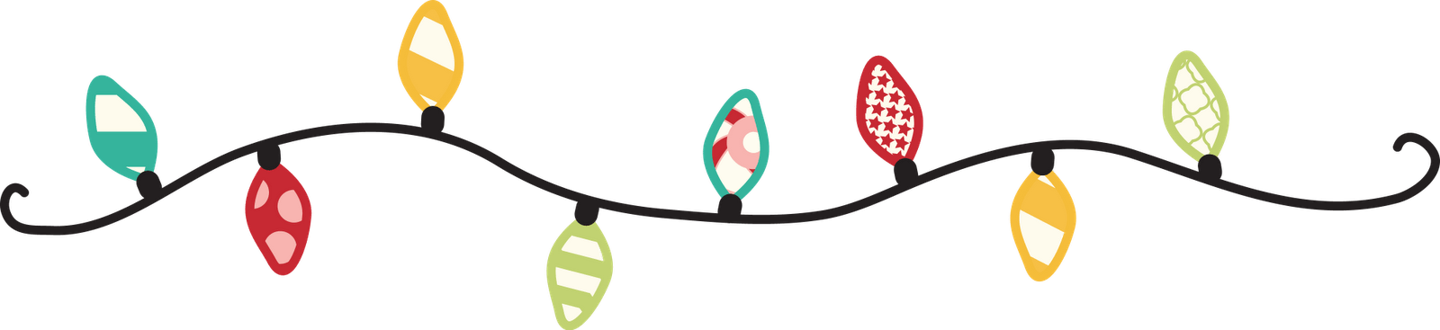 Holiday Line Clipart 2 By Linda - Holiday Line Clipart 2 By Linda (1600x367)
