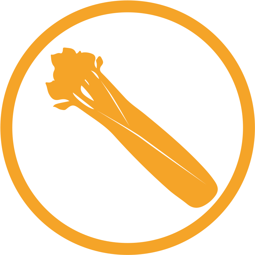 Celery Allergy Amber Icon - Celery Allergy Amber Icon (1024x1024)