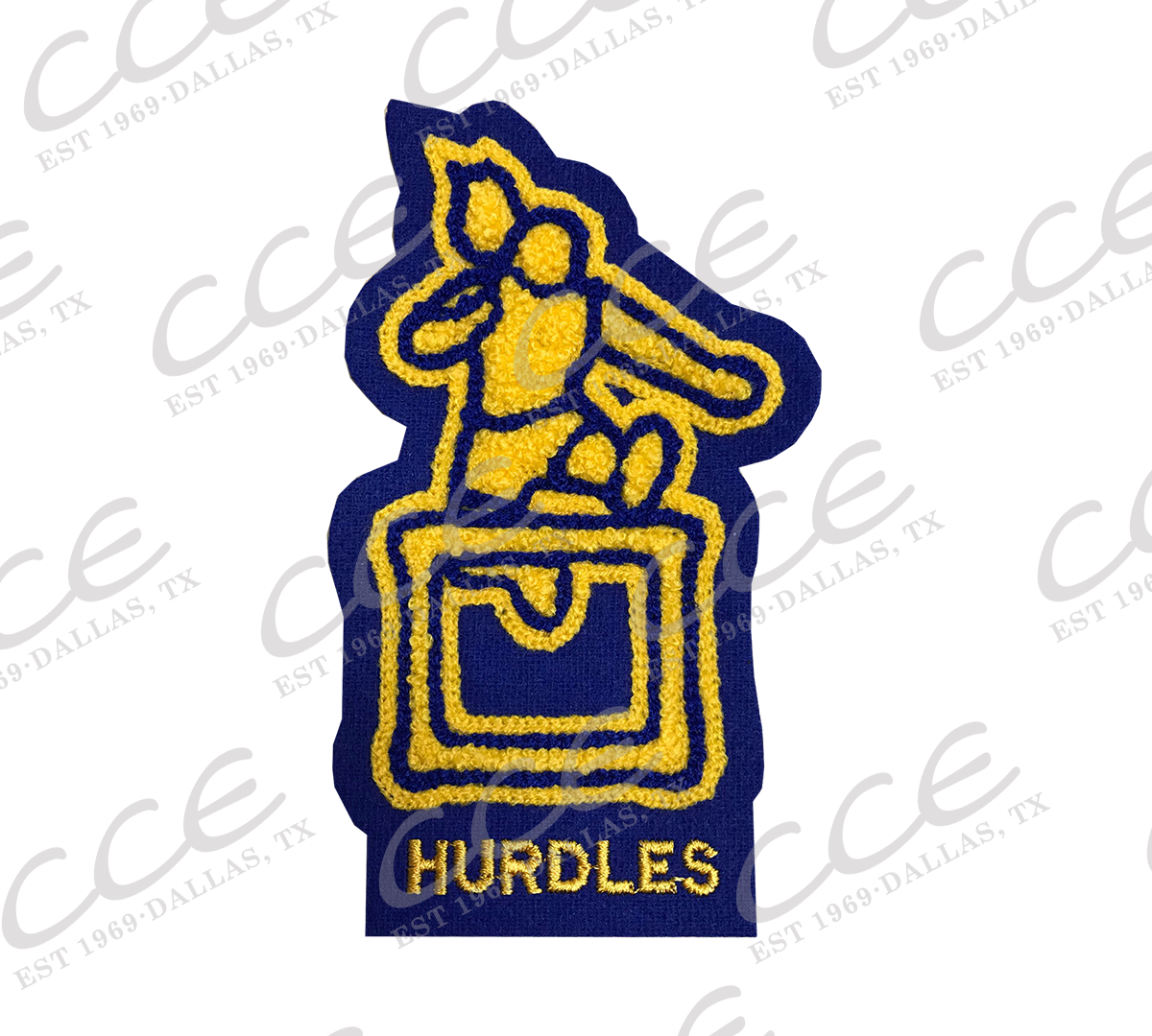 Female Hurdler Sleeve Patch - Female Hurdler Sleeve Patch (1200x1080)