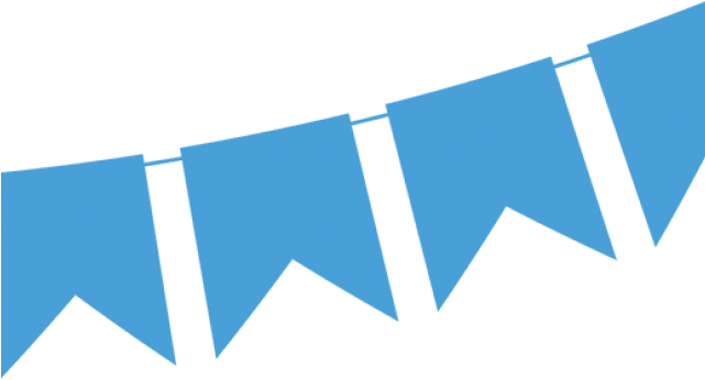 Bunting Clipart Turquoise - Bunting Clipart Turquoise (640x480)