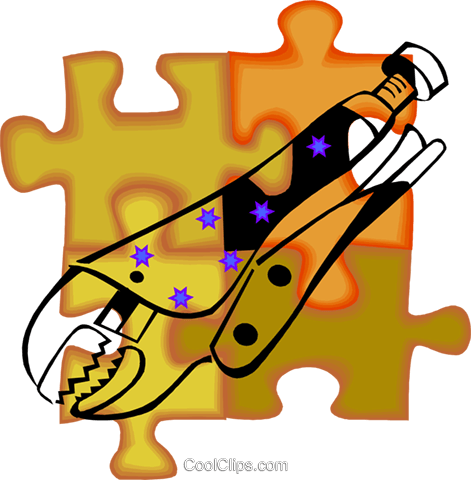 Vice Grips Royalty Free Vector Clip Art Illustration - Vice Grips Royalty Free Vector Clip Art Illustration (471x480)