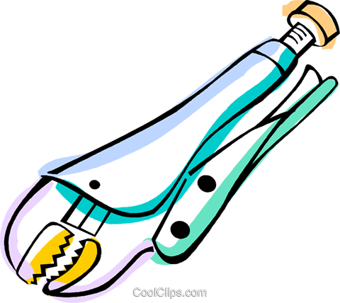 Vice Grips Royalty Free Vector Clip Art Illustration - Vice Grips Royalty Free Vector Clip Art Illustration (480x428)