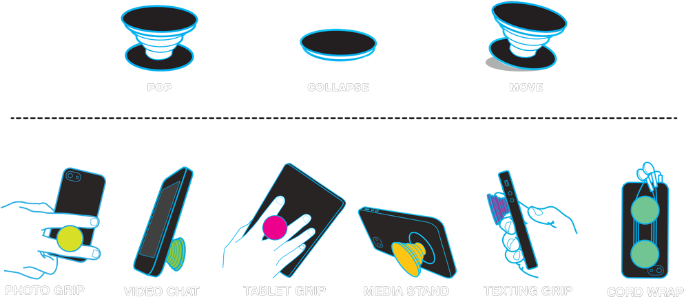 Popsockets Phone Holder And Grip Terrific Job Clip - Popsockets Phone Holder And Grip Terrific Job Clip (1000x439)