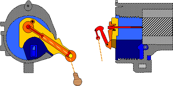 Rear View Of The 75 Mm Gun Breech, Closed - Rear View Of The 75 Mm Gun Breech, Closed (668x341)