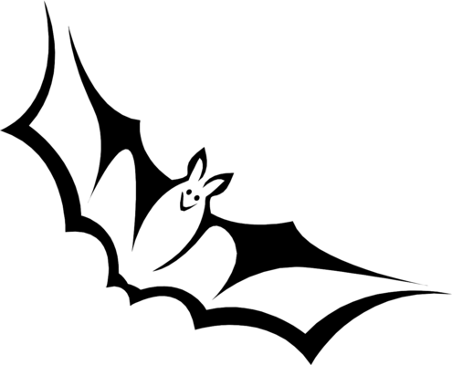 Bat, Bird, Mammal, Wings, Flying, Ominous, Spooky - Bat, Bird, Mammal, Wings, Flying, Ominous, Spooky (495x400)