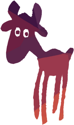 Reindeer Clipart Reindeer Giraffe Antler - Reindeer Clipart Reindeer Giraffe Antler (900x900)