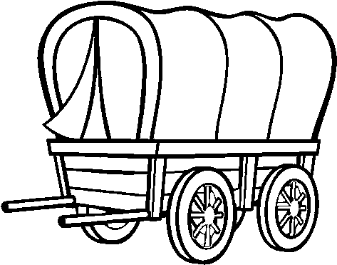 Old West Car Coloring Page - Old West Car Coloring Page (600x470)