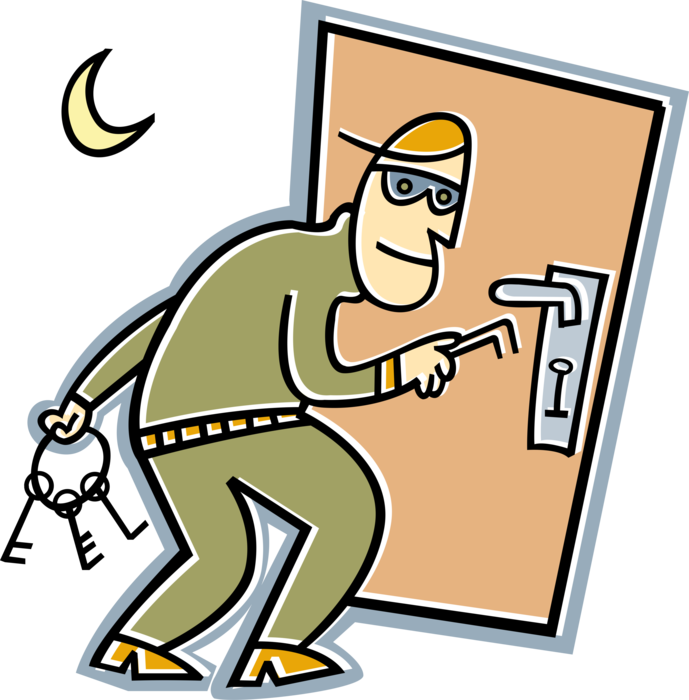 Thief Vector Burglar - Thief Vector Burglar (689x700)