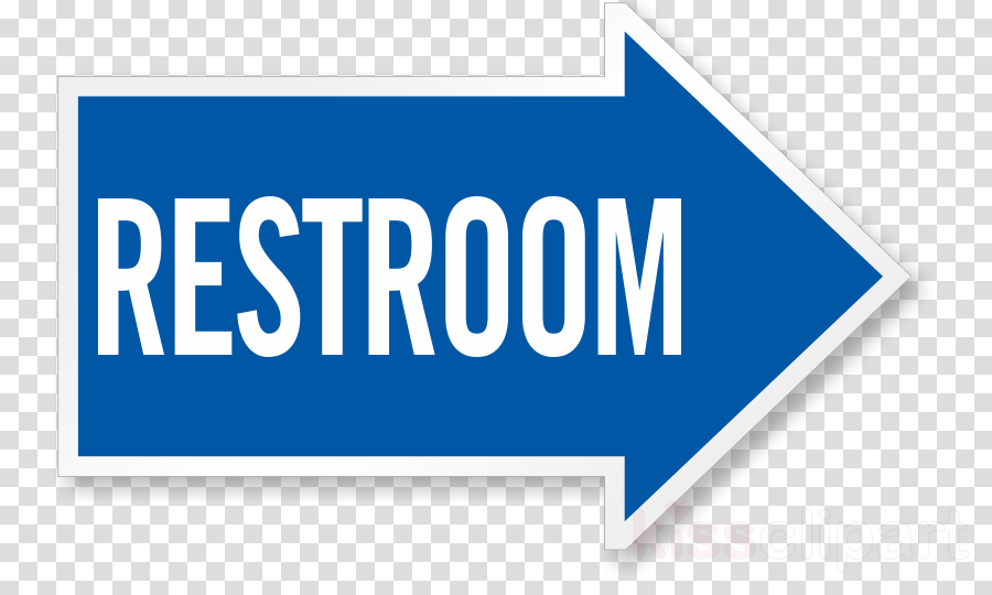 Restroom Sign Point Right Clipart Sign Public Toilet - Restroom Sign Point Right Clipart Sign Public Toilet (900x540)