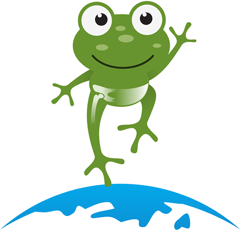 Hippies Clipart Frog - Hippies Clipart Frog (502x495)