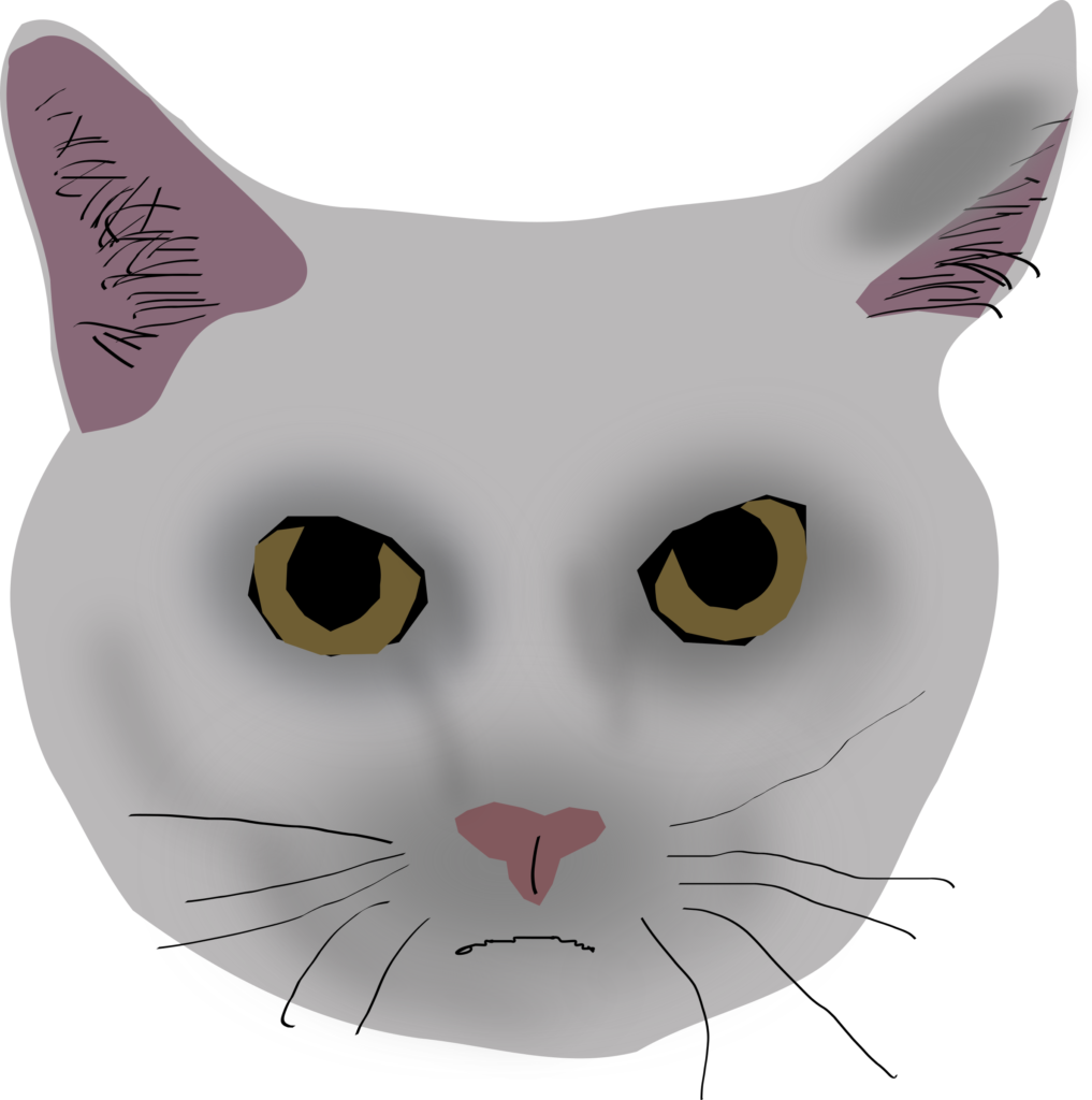 Cat Clipart Head - Cat Clipart Head (1017x1024)