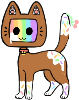 Tv Cat Head Oc - Tv Cat Head Oc (306x400)