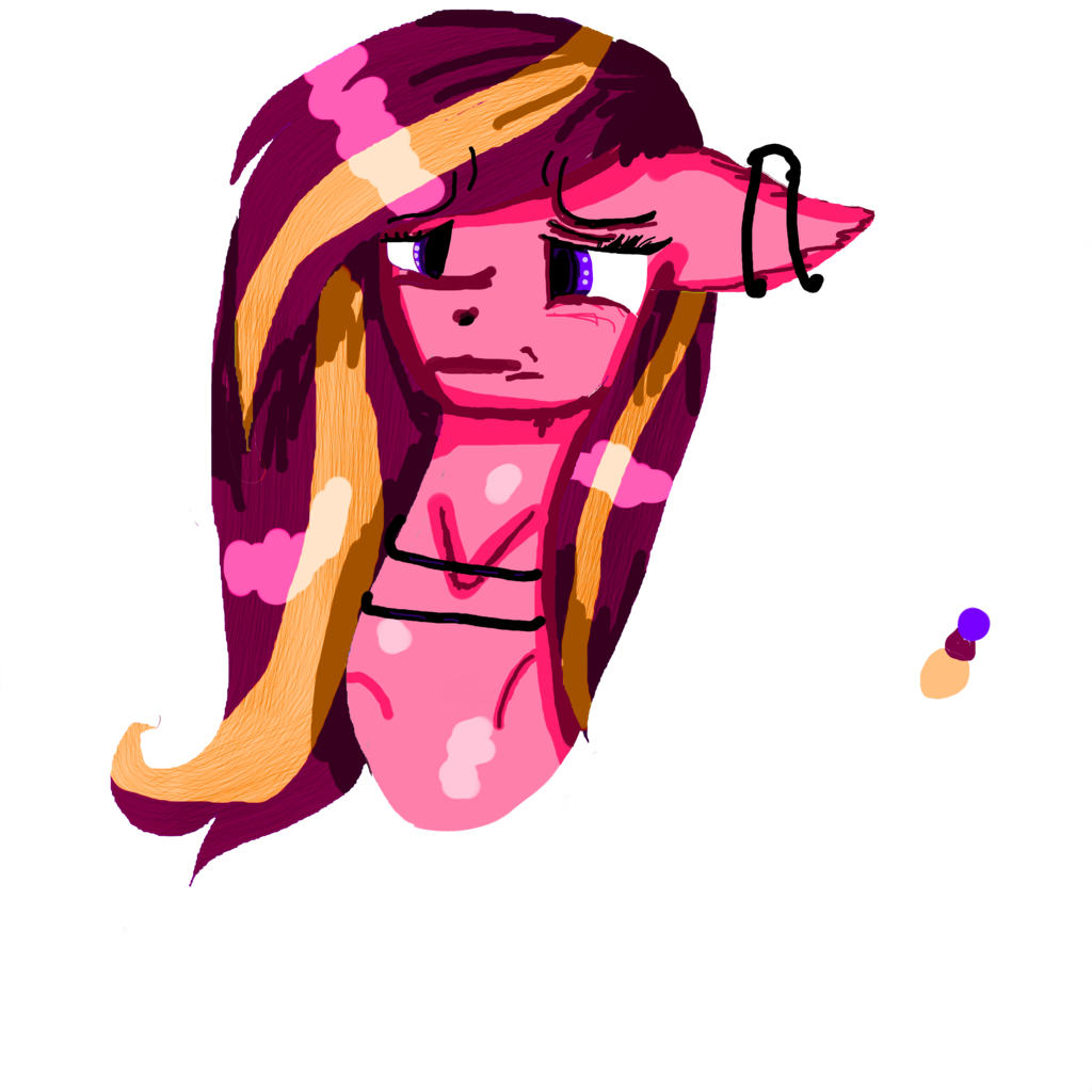 Anime, Beautiful, Choker, Cute, Head, Oc, Oc - Anime, Beautiful, Choker, Cute, Head, Oc, Oc (1024x1024)