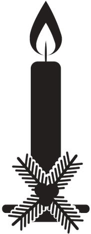 Christmas Candle Decorative Icon - Christmas Candle Decorative Icon (502x550)