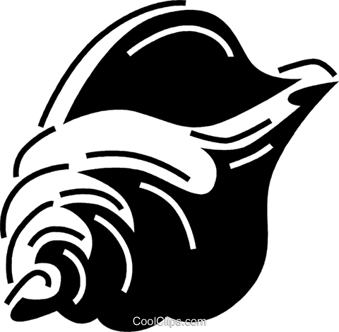 Shells Seashells Royalty Free Vector Clip Art Illustration - Shells Seashells Royalty Free Vector Clip Art Illustration (480x469)