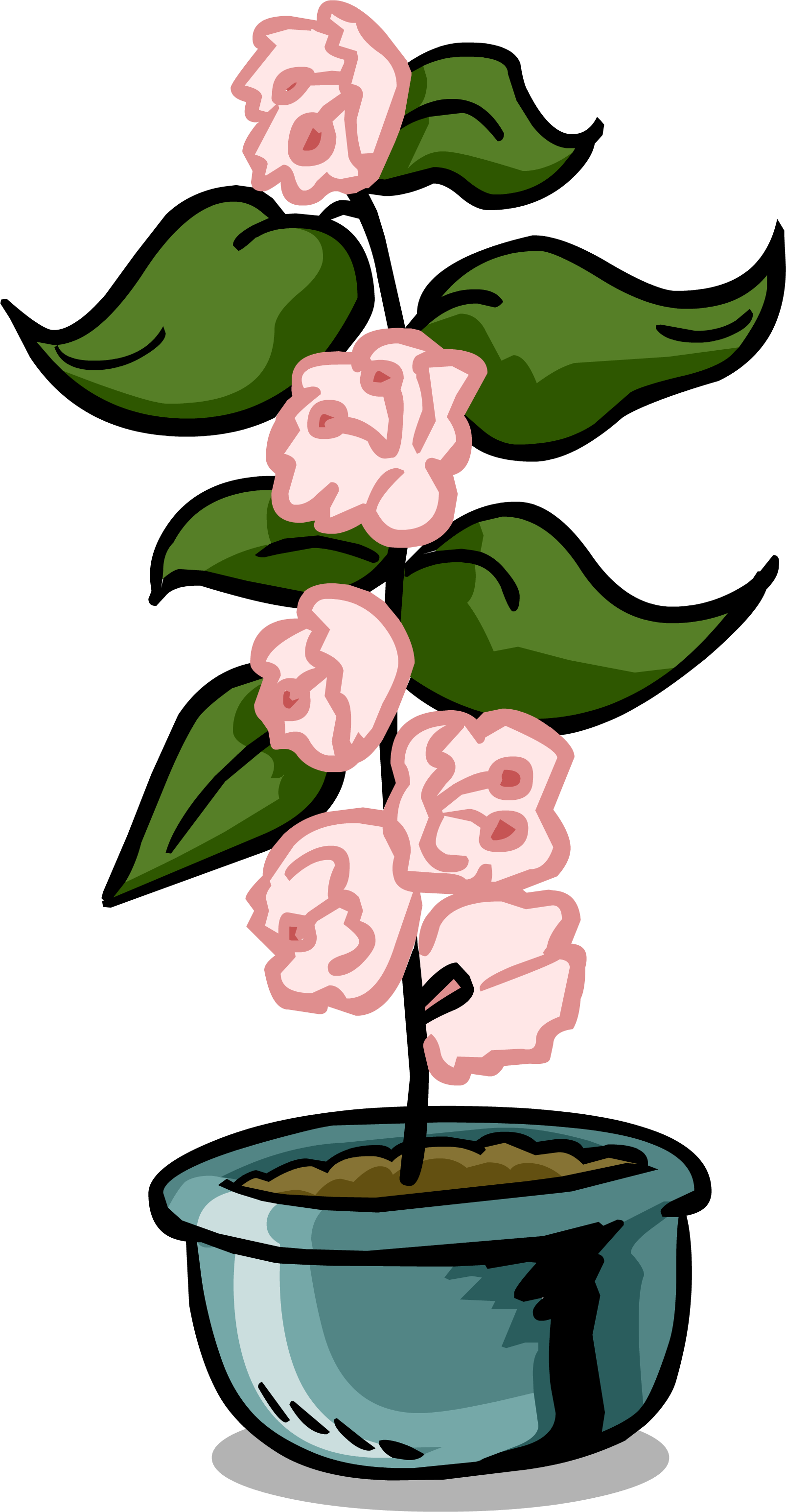 Flowerpots Clipart June Flower - Flowerpots Clipart June Flower (1606x3087)