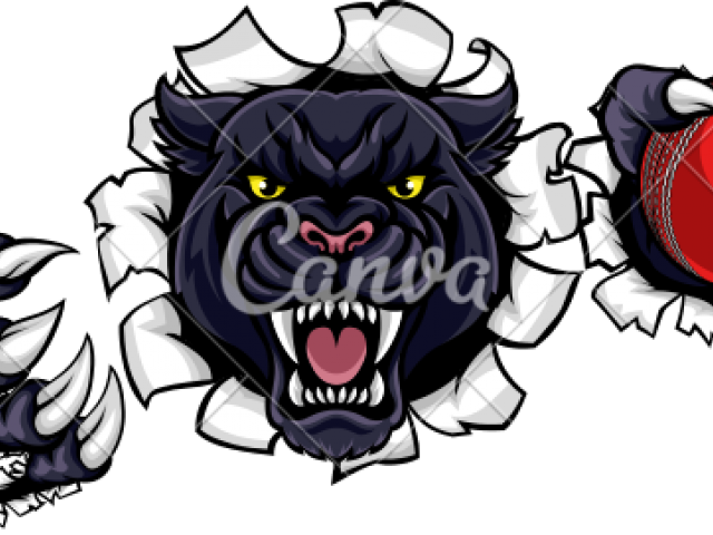 Black Panther Clipart Happy - Black Panther Clipart Happy (640x480)