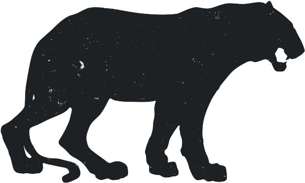Black Panther Clipart Animal - Black Panther Clipart Animal (640x480)