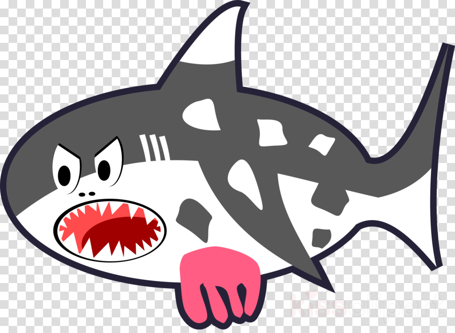 Shark Cow Clipart Cattle Sea Cow Clip Art - Shark Cow Clipart Cattle Sea Cow Clip Art (900x660)