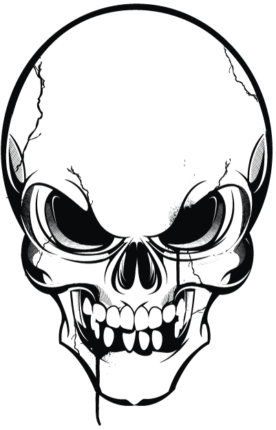 Creative Skull Png High Quality Image - Creative Skull Png High Quality Image (580x757)